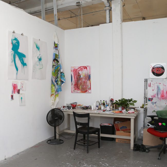 Studio at NARS artist residecy
